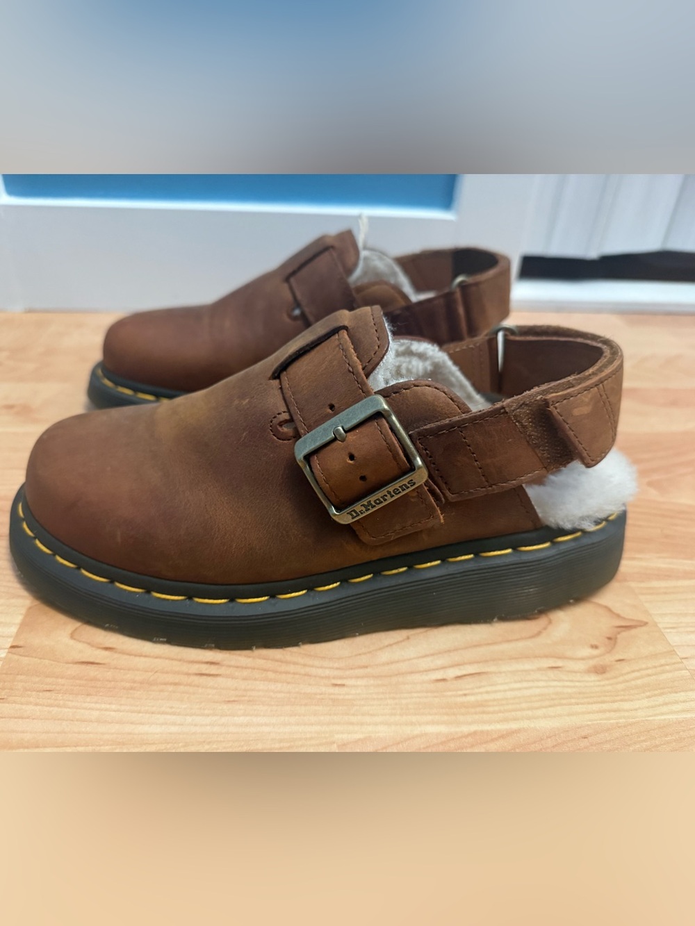 Dr. Martens Jorge II Slingback Mule Brown US 6